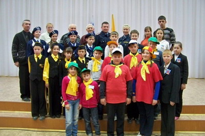 Юные инспектора дорожного движения города Шумерли определяли лучших в конкурсе «Безопасное колесо - 2010